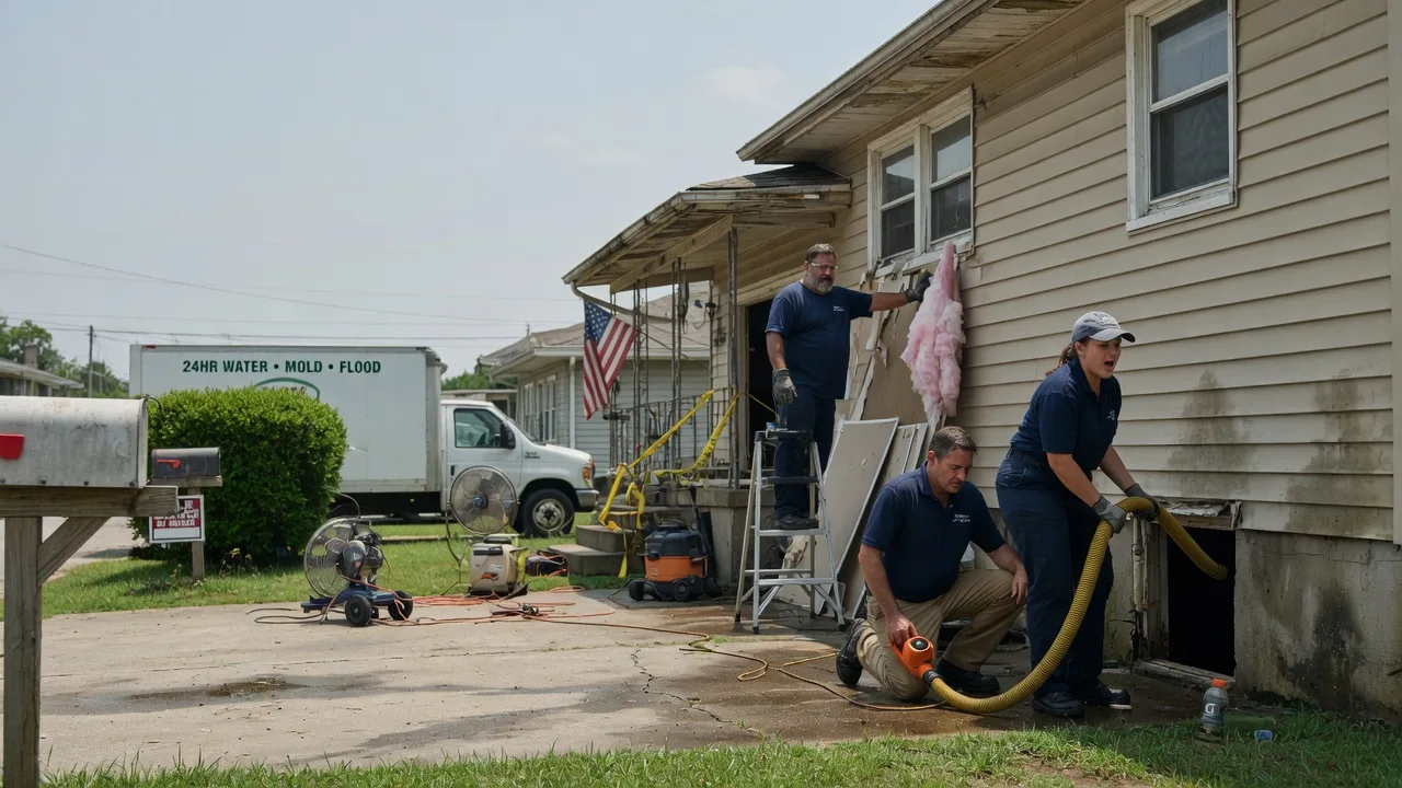 Water Damage Repair in Mabie, WV near me